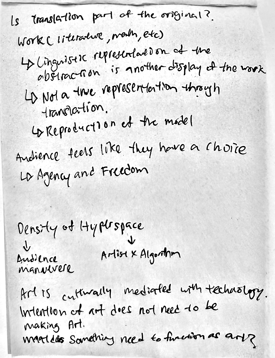Class 3 notes on translation.